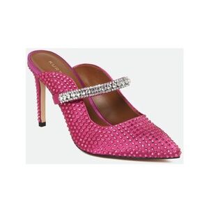Kurt Geiger Duke CRYSTAL FUCHSIA Embellished Pump.
